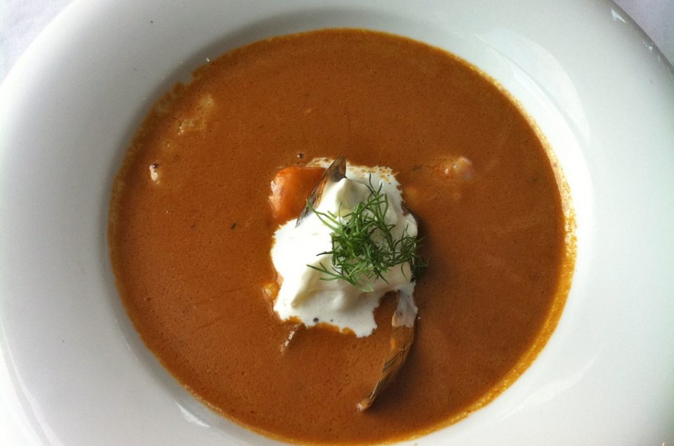 El restaurante de Geysir y la comida saludable